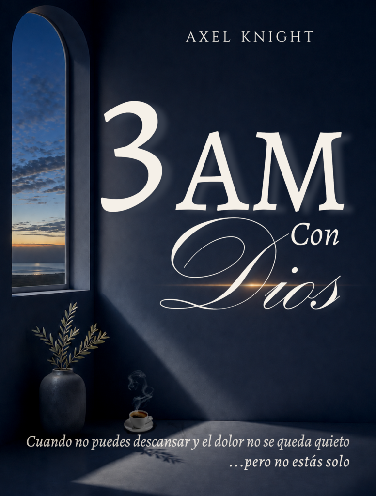 3 AM Con Dios book cover by Axel Knight