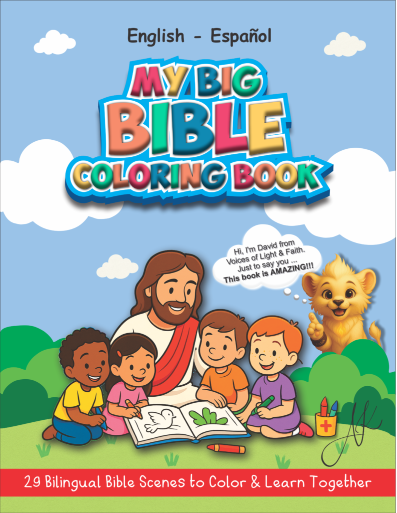 My Big Bible Coloring Book cover by Axel Knight